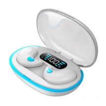 Auricolari inalámbricos X55 para dormir, miniaudífonos TWS con Bluetooth, stereo, ocultos, microfono, chiamata HD, impermeabili