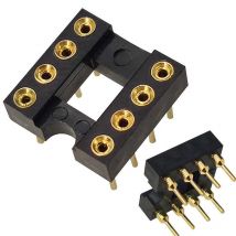 10 PZ Placcato Oro DIP-8 spina diritta 2068D 49720HA 5532DD 4558d 8820 muses02 opa627 integrato icnextron Seiko presa amplificatore