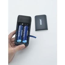 XTAR PB2SL V2/PC2 Battery Charger QC3.0 Smart Charge Type C USB DIY Power Bank 18650 20700 21700 Rechargeable Portable Charger