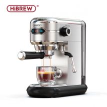HiBREW Coffee Maker Cafetera 20 Bar Inox Semi Automatic Super Slim ESE POD& Powder Espresso Cappuccino Machine Hot Water H11