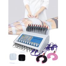 3IN1 EMS Elektrische Muskel Stimulator Elektrostimulation Körper Abnehmen Massagegerät Gewichtsverlust Russische Wellen Myostimulation Maschine