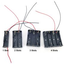 5 pz 1 2 3 4 Slot porte AA 2AA 3AA 4AA 1.5 v 3 v 4.5 v 6 v Dimensioni Custodia per batteria di alimentazione Scatola di supporto 3Xaa 2xaa aa Con cavi h