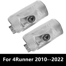 2Pcs LED Car Door Lights Welcome Lights Warning Lamps Night Signal Lights For 4 Runner N280 2009-2019 2020 2021 2022 2023 2024