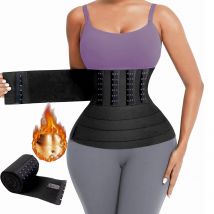 Taillen trainer Gürtel für Frauen Taillen verband Wraps Bauch Schweiß wickel plus Größe Bauch Body Shaper Workout Taillen trimmer Gürtel täglich
