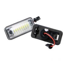 12V LED Number Plate Lamp For Subaru Forester BRZ Impreza WRX Legacy XV Crosstrek White License Plate Light Assembly