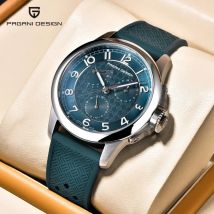 Pagani design 2024 neue herren quarzuhren vh88 multifunktions edelstahl saphir business sport uhr uhr für männer