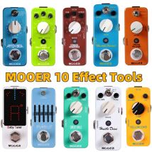 MOOER-Elektro-Gitarren-Effektpedal MTU1, MEQ1, MOD1, MPH1, MPS1, MCS2, MOC1, MBD2, MME2, MDS2 True Bypass für Gitarrenbass