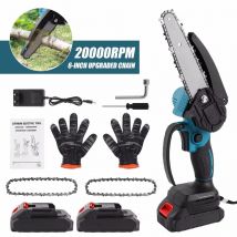 Sega elettrica a batteria da 6 pollici per Makita 18V Batteria Oliatore automatico Palmare per legname da giardino Motosega per taglio del legno Utensile elettrico
