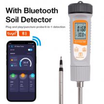4 in 1 Bluetooth profession elle Boden ec Meter Präzisions sonde digitale Temperatur leitfähig keit cf tds Tester für Garten pflanzen boden