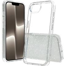 Glitzernde klare Hülle für iPhone 16E 16E 15 Pro Max 14 Plus 13 Mini 12 11 X XS XR SE 2022 2020 7 8 6 6S Mädchen Frauen Handyhülle
