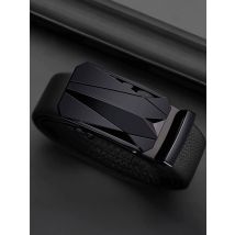 Berühmter Herren gürtel, hochwertiger Luxus ledergürtel, Herren gürtel, automatische Schnalle aus Aluminium