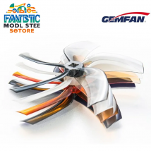 Gemfan D90 5-Blatt-3,5-Zoll-Kanalpropeller FPV Racing Crossing Aircraft Flower Fly Explosionsbeständiger heftiger fester Flügel