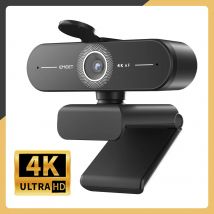 Webcam 4K 1440P 2K Web Camera 1080P EMEET C60E Autofocus USB Telecamera per computer per viventi/videochiamate/conferenze