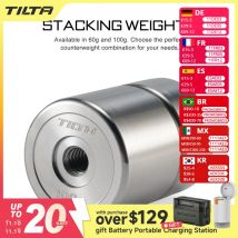 TILTA TGA-CW-220 220g 100g 60g Counterweight for Camera DJI RS2 RSC2 RS3 pro RS3 DSLR Camera Removable Balancing Moment