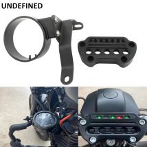 Für Harley Sportster 883 XL 2004-2020 Instrument Tacho Halterung Gehäuse Seite Umzug Abdeckung Top