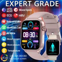 AI Diagnostic Detector Smart Watch Women Blood Lipid and Uric Acid Body Composition Test Women Menstrual Health Tracker 2025 Nowość