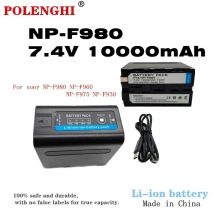 Rechargeable 10000mAh NP-F980 Camera Battery Compatible with Sony NP-F970 NP-F960 F550 F570 QM91D NP-F975 NP-F950 NP-F930