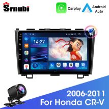 Srnubi 2din para Honda CR-V 3 RE CRV 2007 2008 2009 2010 2011 Android 12 Radio de coche reproductor Multimedia 2 Din Carplay GPS estéreo DVD
