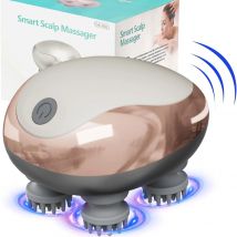 Elektrisches Kopfhautmassagegerät, tragbares Kopfhautmassagegerät, Kopfkratzer für Ganzkörpermassage, Tiefenreinigung und Stressentspannung.