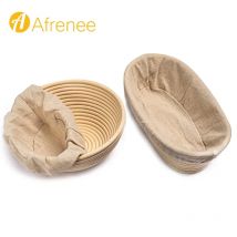 Cestino per la lievitazione del pane in rattan Cestino per il pane Ovale per la fermentazione della pasta di vimini in rattan Banneton a lievitazione naturale