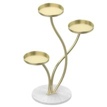Nordic Mode Luxus Blumenregal Home Hotel Wohnzimmer Möbel Blumenregal Gold Eisen Boden Blumenständer Pflanzenständer