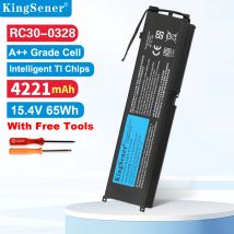 KingSener RC30-0328 Laptop Battery for Razer Blade 15 2020 RZ09-0328 RZ09-03304x RZ09-03305x RZ09-0330x 15.4V 4221mAh 15.4V 65WH