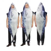 Halloween Cosplay Fisch Kostüm Obst Erdbeere Erwachsene Unisex Outfits Karneval Party Cosplay Lustige Fisch Tier Dress up Frauen Clo