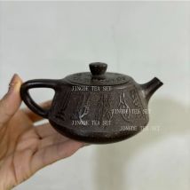 100 ml klassische Yixing lila Ton Teekanne rohes Erz Zhu Schlamm Schönheit Teegeschirr handgemachte Filter Teekanne Tradition Zisha Tee-Ei