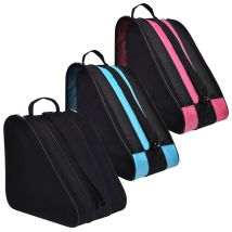 Eiskunstlauf-Tasche für Kinder, atmungsaktiv, verdickt, Inline-Skates-Tasche mit Seiten, Netztaschen, Eislauf-Schuhe, Tasche, einzelne Schulter/Handheld