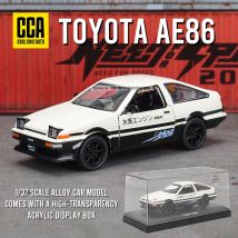 CCA MSZ 1:36~1:47 Toyota AE86 BMW M4 DTM Maserati McLaren Land Rover Guard Benz Automodell mit Helm Acryl Box Legierung Auto Spielzeug