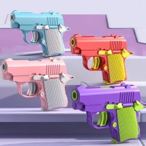 1 STÜCK Kinder 3D Mini Modell Pistole 1911 Pistolen Handspielzeug Pistolen Für Jungen Kinder Spielzeug Kugeln Kein Feuer Gummiband Launcher Sammlung Geschenke