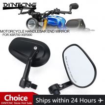 Für Yamaha XSR700 XSR900 Links Rechts Seite Spiegel Lenker Ende Rotation Glas Rückspiegel XSR700 900 Motorrad Zubehör