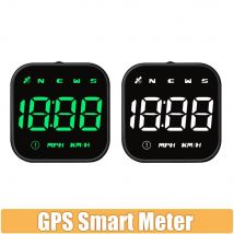 G4 Head Up Display LED Auto Speedometer Smart Digital Alarm Reminder GPS For HUD Car Accessories for All Car G4S Head Up Meter