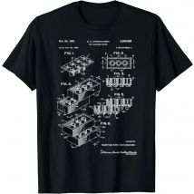 Spielzeug Gebäude Ziegel Patent T-Shirt lustige Streetwear Tops Frauen Kleidung Camisetas Ropa de Mujer