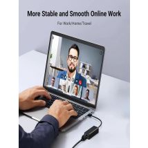 USB Type C Ethernet Adapter Network Card USB Type-C To RJ45 100/1000Mbps Lan Internet Cable For MacBook PC Windows XP 7 8 10 LUX