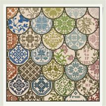 876 stickerei stoff Kreuz stich kit für hand und handwerk Hand Kreuz-stich stickerei set Kreuz stich kits