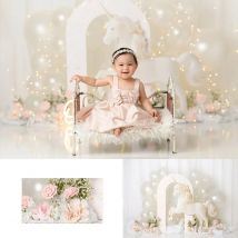 Unicorn Dreamy Arch Backdrop Kids Adult Photography Props Child Baby Photocall Cake Smash Backgrounds