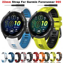 Pasek do zegarka 22mm do paska zegarka Garmin Forerunner 965 silikonowa bransoletka Forerunner 945 935 745 opaski na rękę wymiana paska Correa