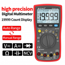 ZOYI ZT-219 multimetro digitale 19999 conteggi vero valore effettivo multimetro AC/DC amperometro voltmetro tester di tensione professionale