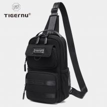 Tigernu Herren-Brusttasche, cooler Stil, 4,1 l, leichte Umhängetaschen, lässig, Reisen, Mini-Kreuzungstaschen, unbegrenzte Serie