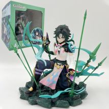 22 cm Xiao Vigilant Yaksha Anime Figur Shenhe/Nahida Action Figure Mona/Ningguang/Klee Figur Sammeln modell Puppe Spielzeug Geschenk