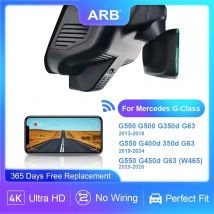 Für Mercedes G-Klasse G550 G63 W463 W465 2013–2026, ARB 4K Dashcam mit Nachtsicht, WIFI APP, Loop-Aufnahme