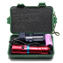 Migliore torcia subacquea, lanterna subacquea, lampada LED subacquea, potente torcia L2 da 3800 lumen per campeggio, pesca