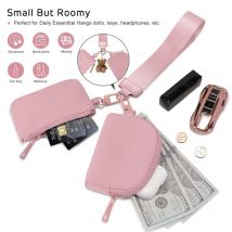 Armband wasserdichte Nylon Reiß verschluss Geldbörse multifunktion ale tragbare Schlüssel tasche abnehmbare Karten etui Mini Doppelt asche Handtasche