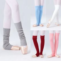 Ballett Beinlinge Gestrickte Socken Frauen Yoga Socken Weibliche Täglichen Tragen Ausübung Gym Fitness Tanz Zubehör