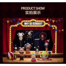 POP MART New Blind Box Halloween WHY SO SERIOUS Series Figure Labubu Dimoo Molly Hacipupi Twinkle Twinkle Plush Toy Collectible