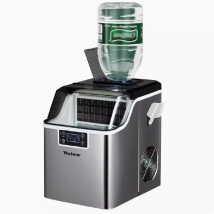 Electric Ice Making Machine Stainless Steel Liquid Freezer for Restaurants Coffee Shops Home Commercial Ice Maker
