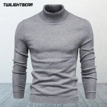 14 farben männer Rollkragenpullover Übergroßen Hohe Qualität Streetwear Solide Pullover Männer Kleidung Lässige Strickwaren A2FH001
