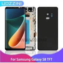 TFT Für Samsung Galaxy S8 LCD Mit Rahmen G950F G950U Touchscreen Reparatur Teile Montage Display Ohne Fingerabdrücke Getestet