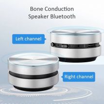 Mini Altoparlante Bluetooth Wireless TWS Stereo con Doppio Suono, Altoparlanti a Conduzione Ossea Hummingbird con Radio FM, Dropshipping